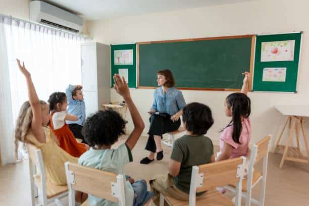 chaise école élèves