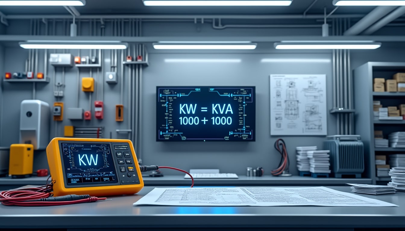 découvrez comment convertir efficacement les kilowatts (kw) en kilovoltampères (kva) pour vos installations électriques. cette guide vous expliquera les étapes essentielles et les formules à utiliser pour garantir une performance optimale de votre système électrique.