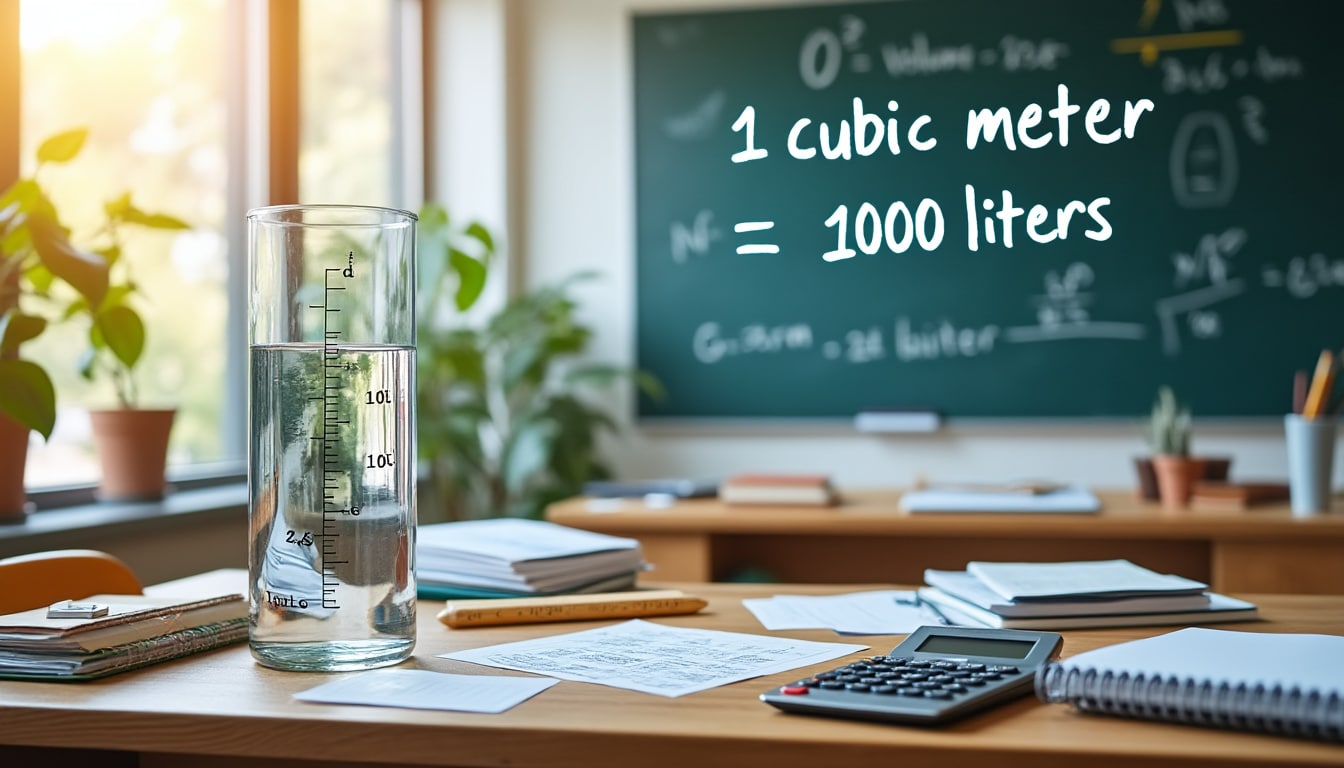 découvrez comment convertir des litres en mètres cubes avec des explications claires et des exemples pratiques. apprenez à maîtriser cette conversion essentielle en mathématiques et en sciences.