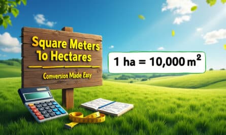 découvrez notre méthode rapide et efficace pour convertir des mètres carrés en hectares. idéale pour les professionnels de l'immobilier, l'agriculture ou tout simplement pour ceux qui souhaitent maîtriser les calculs de surface facilement.