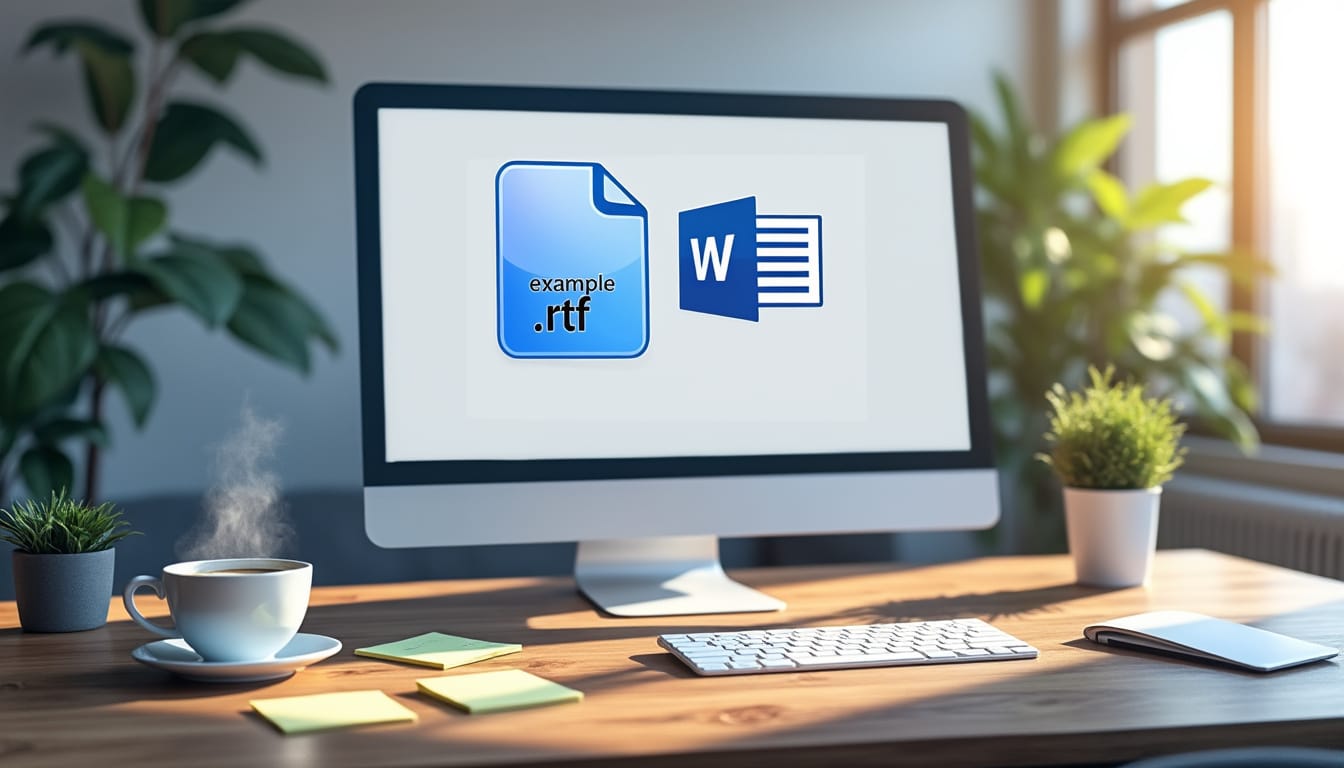 découvrez comment convertir facilement vos fichiers rtf en documents word avec notre guide pratique. suivez nos étapes simples pour un transfert sans effort et préservez la mise en page de vos documents.