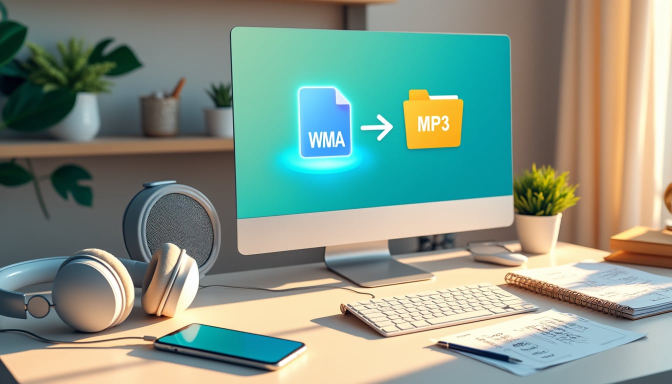 découvrez comment convertir facilement un fichier wma en mp3 sans nécessiter l'installation de logiciel. suivez notre guide simple et rapide pour profiter de votre musique au format mp3, où que vous soyez.